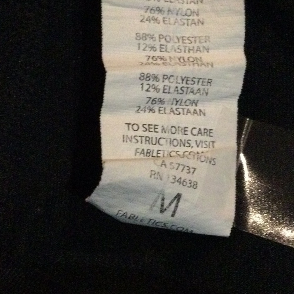 Fabletics Black Active Shorts - Picture 7 of 8